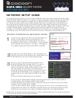 Предварительный просмотр 1 страницы Cocoon IT115008 Setup Manual