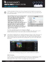 Предварительный просмотр 4 страницы Cocoon IT115008 Setup Manual