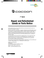 Preview for 27 page of Cocoon IT414055 Instruction Manual