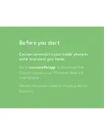 Предварительный просмотр 3 страницы Cocoon KSA29B0500210D5 User Manual