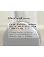 Предварительный просмотр 4 страницы Cocoon KSA29B0500210D5 User Manual