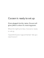 Предварительный просмотр 7 страницы Cocoon KSA29B0500210D5 User Manual