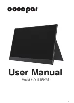 Preview for 1 page of cocopar Y156FH7S User Manual