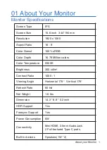 Preview for 3 page of cocopar Y156FH7XD User Manual