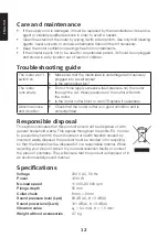 Preview for 12 page of Cocraft 18-3616 Original Instructions Manual