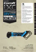 Preview for 1 page of Cocraft 18V Lithium Series Original Instructions Manual