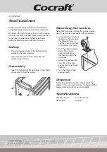 Предварительный просмотр 1 страницы Cocraft 40-6962 Instruction Manual