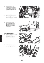 Предварительный просмотр 74 страницы Cocraft 41-1580 Original Instructions Manual