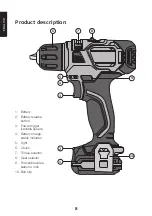 Предварительный просмотр 8 страницы Cocraft HDE 12-LI Instruction Manual