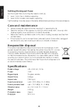 Preview for 6 page of Cocraft HEV 15 Q1K-DW02-15 Manual