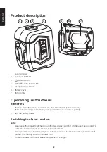 Preview for 4 page of Cocraft HL 20-SG Original Instructions Manual