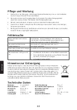 Preview for 22 page of Cocraft HL 20-SG Original Instructions Manual