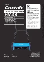 Cocraft HM38 Original Instructions Manual предпросмотр