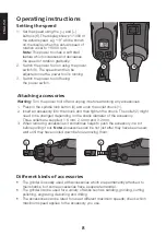 Предварительный просмотр 8 страницы Cocraft HMD 150 Original Instructions Manual