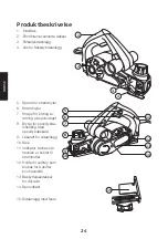 Предварительный просмотр 24 страницы Cocraft HP 720 Series Original Instructions Manual