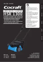 Предварительный просмотр 1 страницы Cocraft HSR 1300 Original Instructions Manual