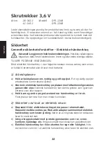 Preview for 22 page of Cocraft HSS 3.6-LI Original Instructions Manual