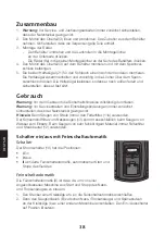 Предварительный просмотр 38 страницы Cocraft HWD 30 Instruction Manual