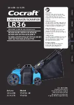 Cocraft LR36 Original Instructions Manual предпросмотр