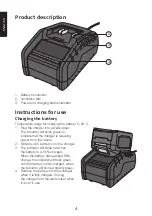 Предварительный просмотр 4 страницы Cocraft LXC QC18 FC30-1802800 Original Instructions Manual