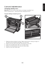 Предварительный просмотр 13 страницы Cocraft MB1931 Original Instructions Manual