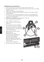 Предварительный просмотр 62 страницы Cocraft MB1931 Original Instructions Manual