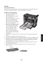 Предварительный просмотр 75 страницы Cocraft MB1931 Original Instructions Manual