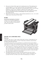 Предварительный просмотр 76 страницы Cocraft MB1931 Original Instructions Manual