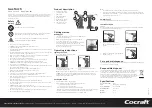 Preview for 1 page of Cocraft MRC-982 Manual