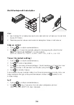 Preview for 36 page of Cocraft PRO DT800-P Original Instructions Manual