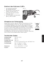 Предварительный просмотр 57 страницы Cocraft S1M-TD3-230E Instruction Manual