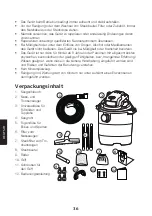 Предварительный просмотр 36 страницы Cocraft VOC1218P Original Instructions Manual