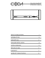 Coda 8M Operation Manual предпросмотр