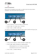 Предварительный просмотр 24 страницы Coda DNC260 User Manual