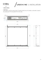 Предварительный просмотр 19 страницы Coda LINUS14 User Manual