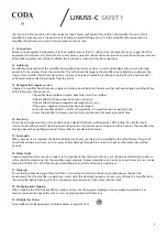 Preview for 5 page of Coda LINUS5-C User Manual