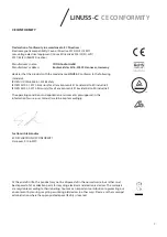 Предварительный просмотр 7 страницы Coda LINUS5-C User Manual