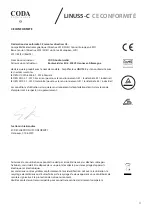 Предварительный просмотр 11 страницы Coda LINUS5-C User Manual