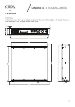 Предварительный просмотр 19 страницы Coda LINUS5-C User Manual