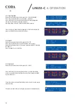 Preview for 26 page of Coda LINUS5-C User Manual