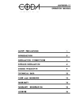 Coda v12 Operation Manual preview