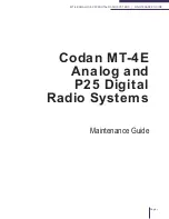 Preview for 3 page of Codan MT-4E Maintenance Manual