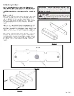 Предварительный просмотр 12 страницы Code 3 CD5031 Installation & Operation Instructions