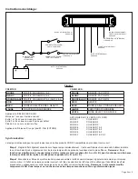 Предварительный просмотр 19 страницы Code 3 CD5031 Installation & Operation Instructions