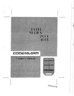 Code Alarm 2000 Owner'S Manual preview