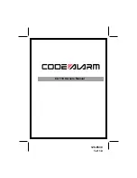 Preview for 1 page of Code Alarm CA 110 Owners Manual/Install Manual