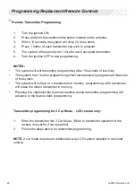 Preview for 20 page of Code Alarm CA2LCD5 Owner'S Manual