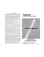 Code Alarm F50 Owner'S Manual preview