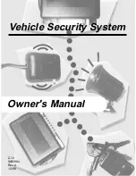 Preview for 1 page of Code Alarm Vehicle Security System Owner'S Manual