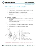 Preview for 17 page of Code Blue CB 1-e Administrator'S Manual